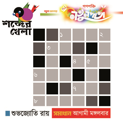 CrossWord   SHUVAJYOTI  ROY - 8 AUG   NATUNPATA